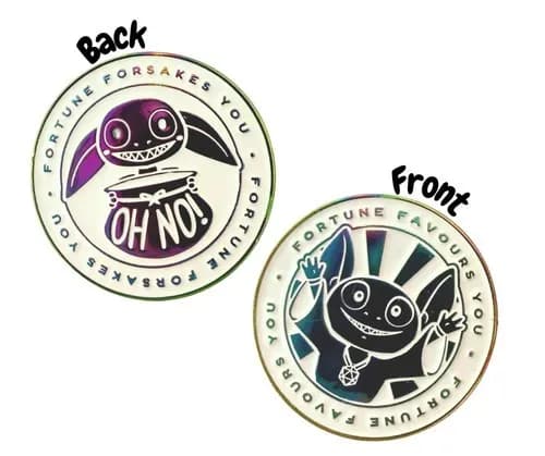 Mystery Dice Goblin: Collectable Coin - Quinny