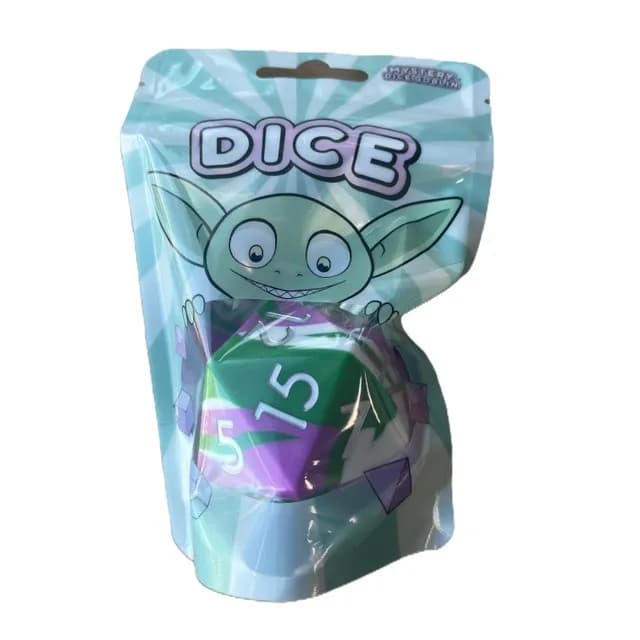 Mystery Dice Goblin: Jumbo D20 Silicone Dice