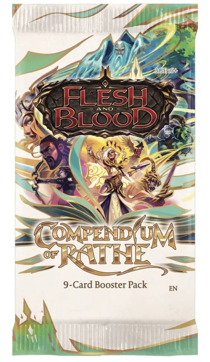 Flesh & Blood TCG: Compendium of Rathe Booster Pack