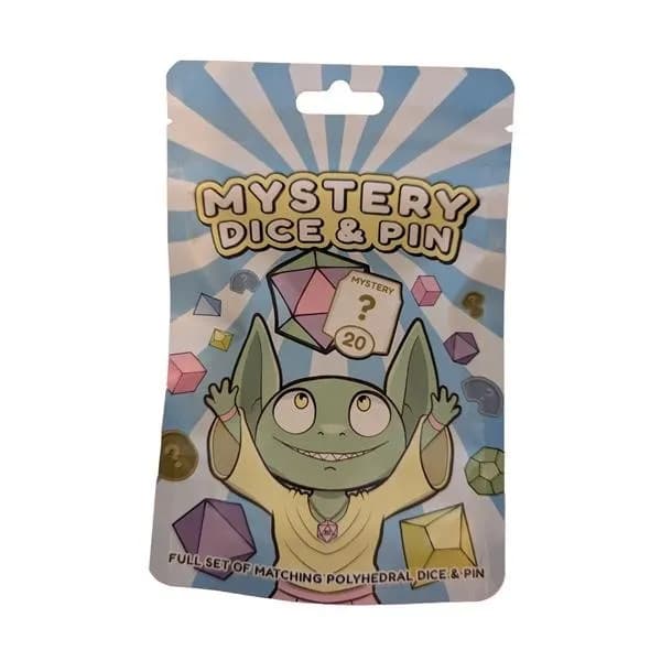 Mystery Dice Goblin: Dice Bag & Pin