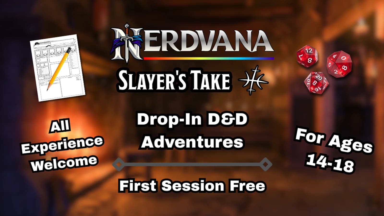 D&D Slayer's Take - Ages 14-18