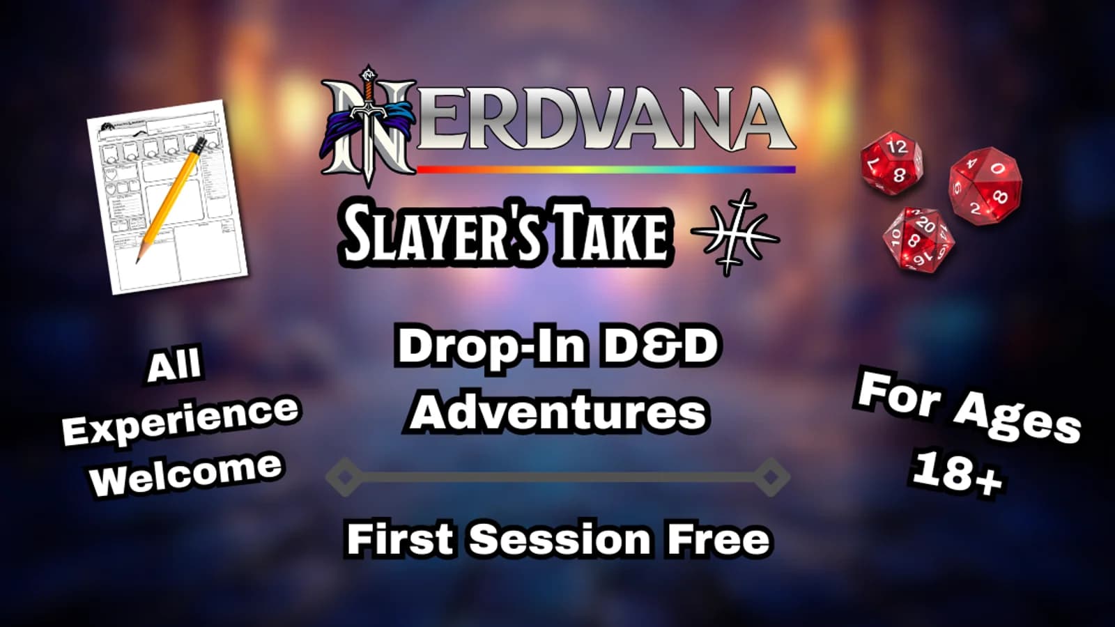 D&D Slayer's Take - Ages 18+