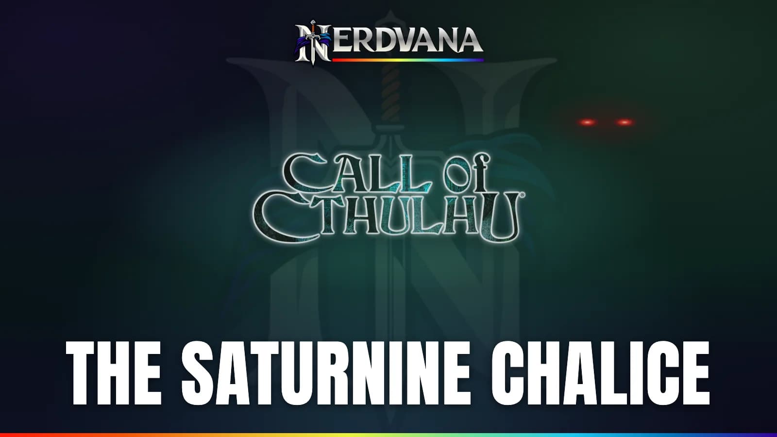 One Shot - Call of Cthulhu - The Saturnine Chalice - Ages 16+